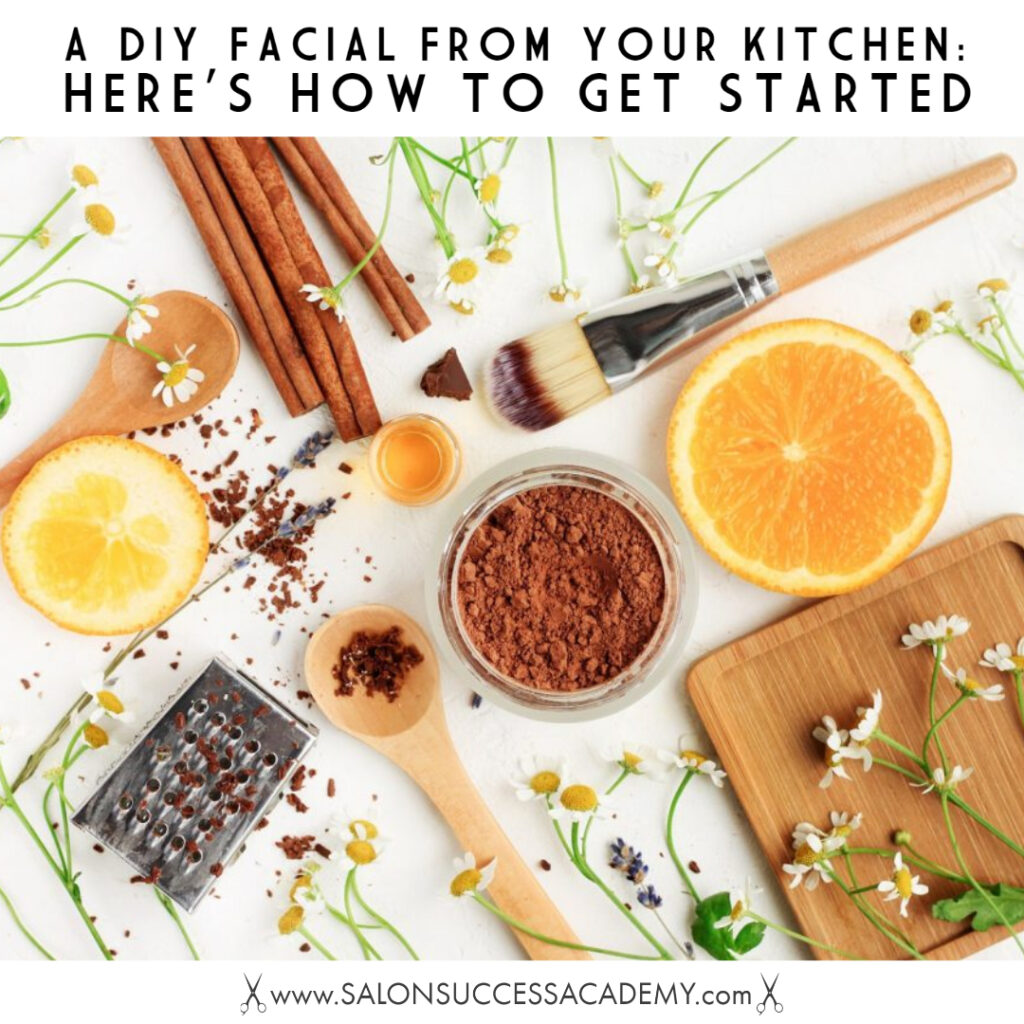 diy facial products