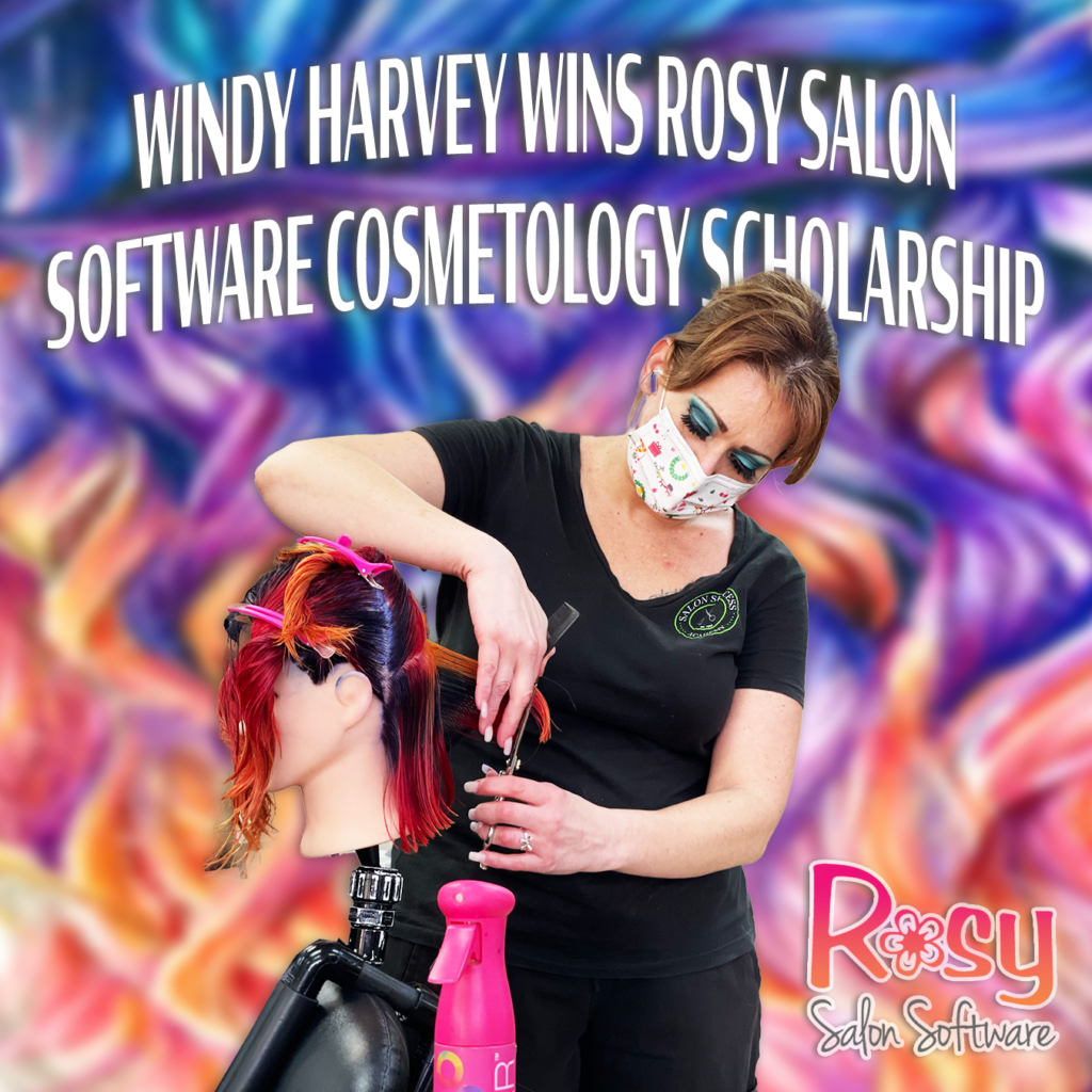 Windy Harvey wins Rosy Cosmetology Scholarship