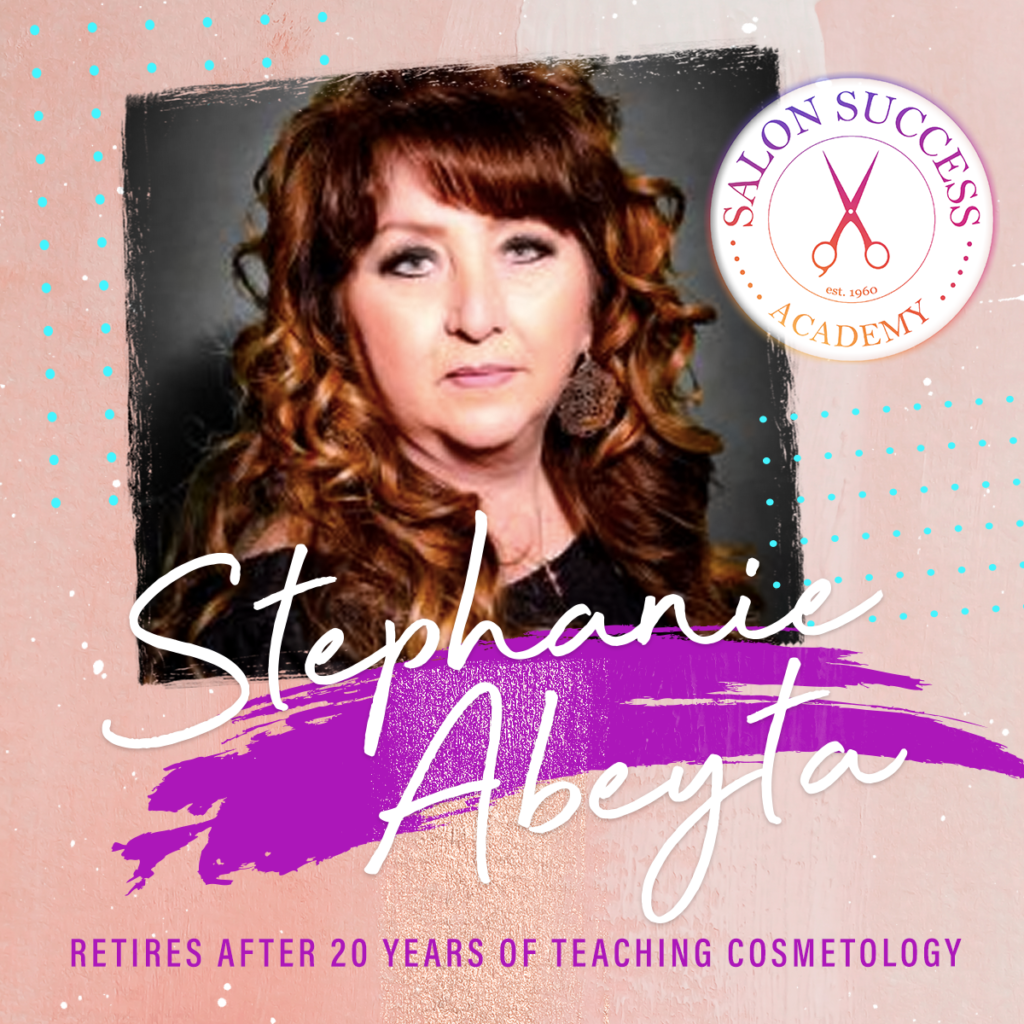 Mrs. Stephanie Abeyta Retires After 20 Years of Teaching Cosmetology